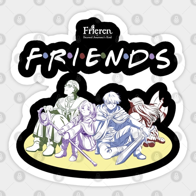 FRIEREN BEYOND JOURNEY’S END: FRIENDS Sticker by FunGangStore